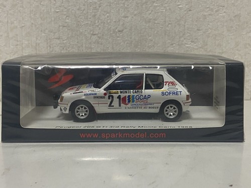 Spark peugeot 205 gti 3 - 1/43,
