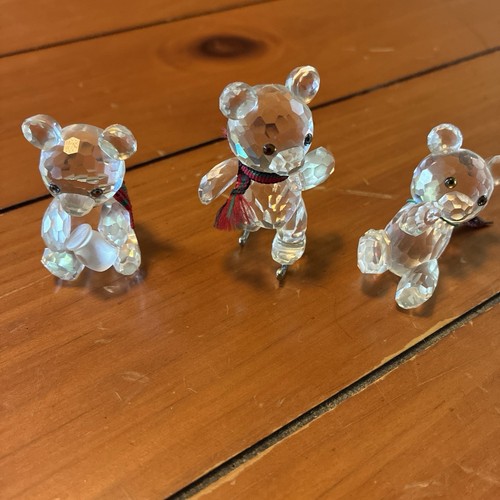 Swarovski crystal figurines - crystal,