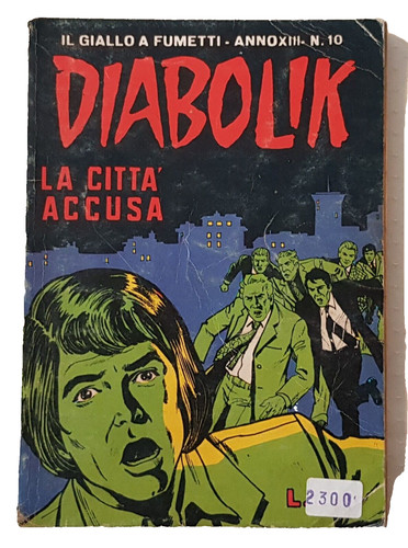 Fumetto diabolik città - "la,