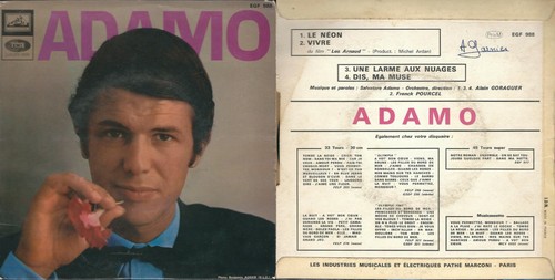 Disco giri adamo - ,