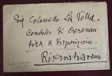 Busta autografa di Gabriele D'Annunzio