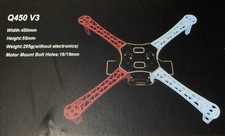 Kit telaio quadricottero Diatone Q450 V3 450 mm (senza elettronica)