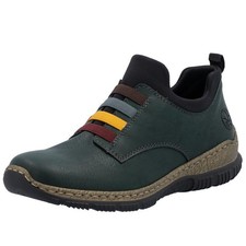 Rieker stivaletto donna con elastici colorati antiscivolo e comodo N32G7