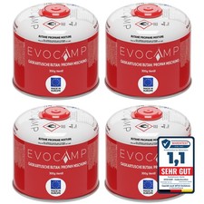 EVOCAMP 4x Cartuccia Gas