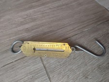 Antica Bilancia a Molla Dinamometro POCKET BALANCE Made In Germany 12 Kg