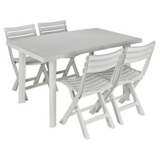 5 pz Tavolo Pieghevole con