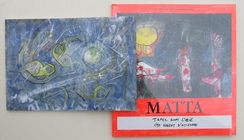 Sebastian matta due cataloghi - matta,