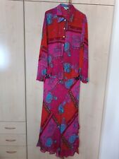 Vestito Donna Mastro Moda Made in Italy Estivo Cerimonia Multicolore Casual