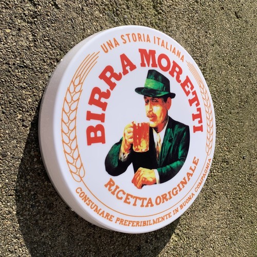 Birra moretti light led - birra, wall