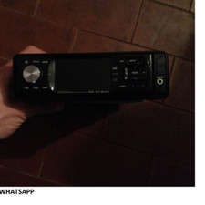 stere autoradio Majestic dvx408rds dvd usb frontalino display rimane bianco rica