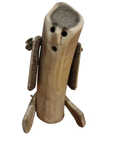 Vintage carved antler - vintage,