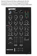 Gemini mixer canali con - dj,