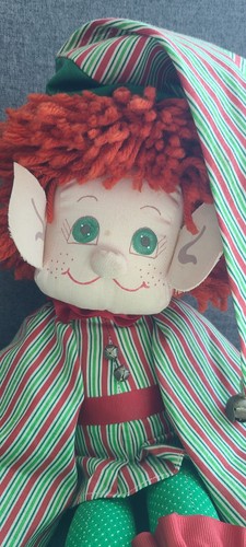 Bambola elfo natale - bambola,