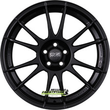 OZ Ultraleggera nero opaco 8x17 ET55 - LK5/108 ML75 cerchio alluminio