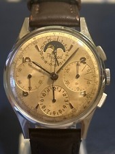 Phigied Extra Chronograph Datora Calendar Phase Lunar Wonderful Vintage