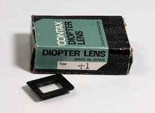 Contax Diopter Lens FL +1.0 Oculare Regolazione Diottrica per 167MT S2/S2b Aria
