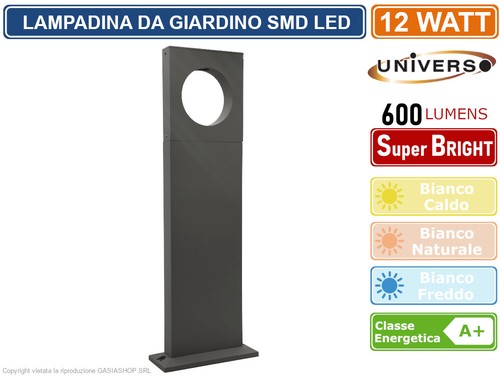 Lampada led giardino - da, 12w