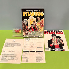 DYLAN DOG IL GIOCO DI RUOLO COME NUOVO!! - SCHEDE, DADI ORIGINALI E LETTERA