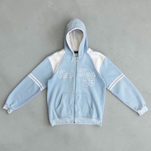 Felpa con cappuccio zip - con,