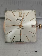 SPIDER Nivaflex movimento manuale cal P336N dial 23mm funzionante progetto parti