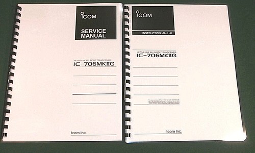 Icom 706mkiig manuali di - icom,