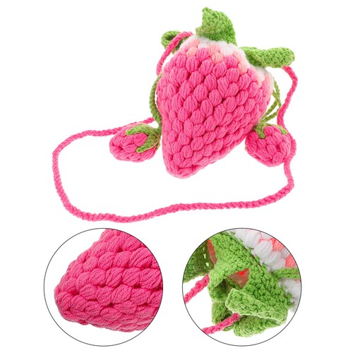 Borsa lavorata maglia - ,