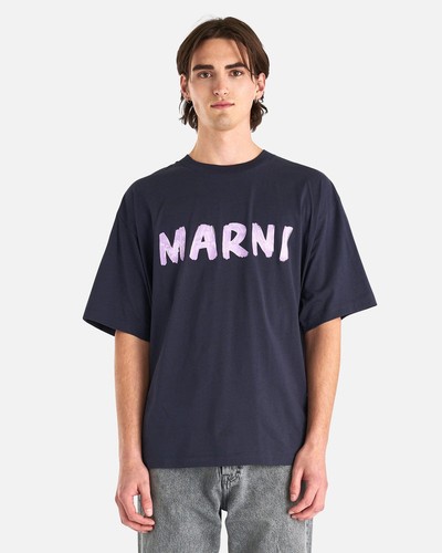 Shirt cotone logo marni - t-shirt,