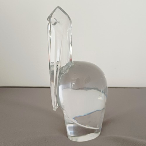 Scultura pellicano baccarat - pellicano,
