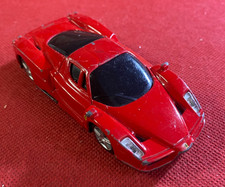 BBURAGO Modellino Auto ENZO FERRARI 21116 Metallo Rosso 1:43 Ruote di gomma