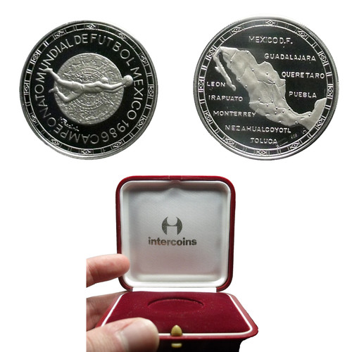Medaglia mondiali messico 1986 - medaglia,