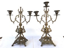 Coppia Di Antichi candelabri