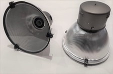 LOTTO di 44 FARI / LAMPADE A SOSPENSIONE INDUSTRIALI IN METALLO DISANO 1001