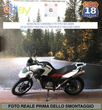 Sono Disponibili Ricambi moto usati scrivi x info Bmw G 650 GS 2010 2016