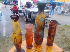 Grand vase marque - , galle