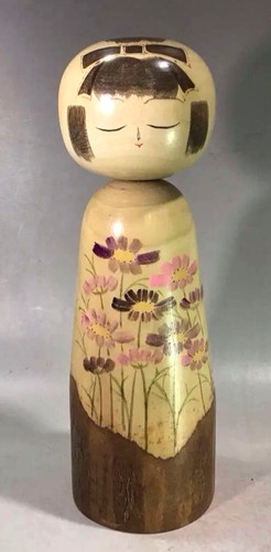 Bambola kokeshi miho sasaki - bambola,