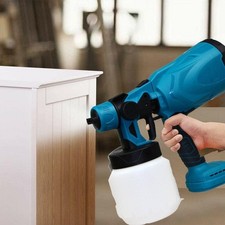 Pistola a Spruzzo Elettrica 2 Batterie con 3 Ugelli e 3 Modalità di Verniciatura