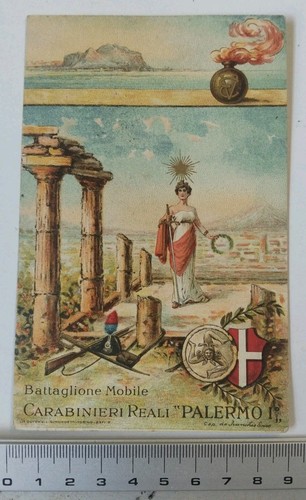Cartolina battaglione mobile - battaglione,