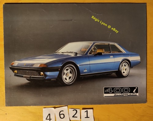 Ferrari 400 automatic - ferrari, i