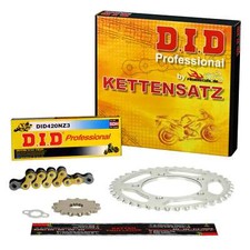Kit catena DID ORO HONDA DAX ST 50 (ST50K) 70-72 speciale RINFORZATO chiusura a clip