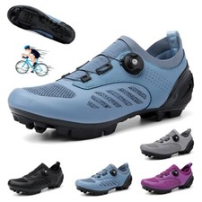 Scarpe Uomo RoadCycling Sneaker Mtb Bici Autobloccanti Corsa Bici Stivali 
