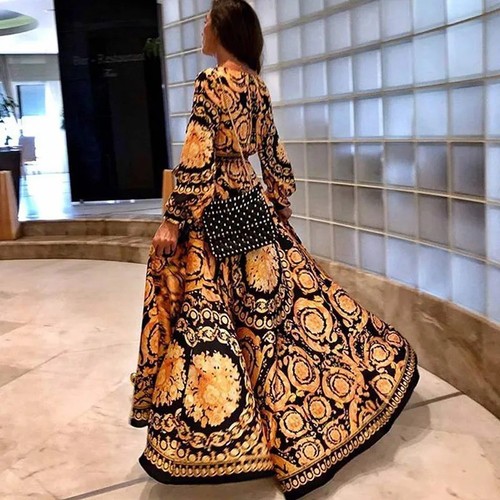 Maxi abito streetwear donna