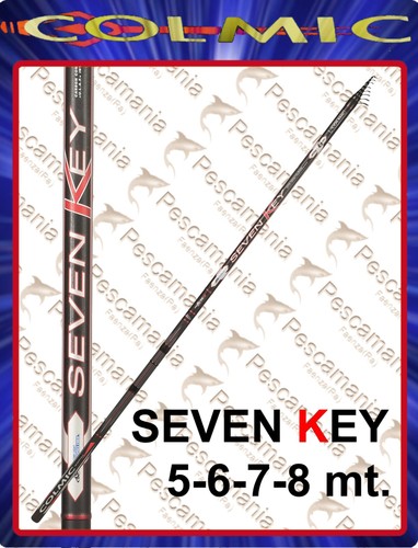 Canna colmic seven key - key, bolo