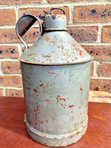 Vintage oil paraffin - oil, 12"