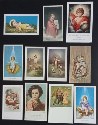 Lotto santini gesù - lotto, n.11