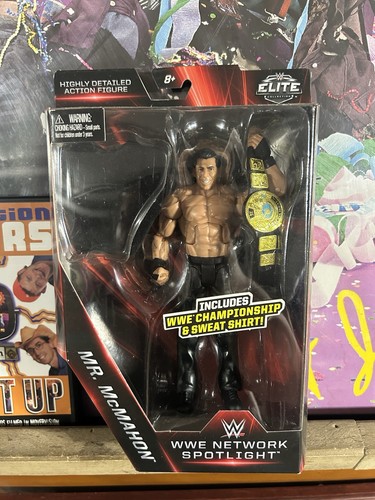 Mattel wwe elite - elite, mcmahon