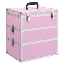 Astuccio trucco rosa - trucco,