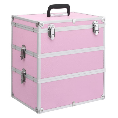 Astuccio trucco rosa - trucco,
