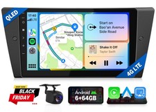 Android 13 6+64 9" Unità testa auto stereo GPS navigatore satellitare Bluetooth per BMW E90-E93 M3