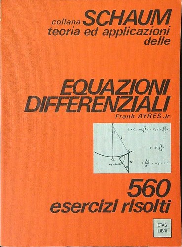 Equazioni differenziali ayres - equazioni,
