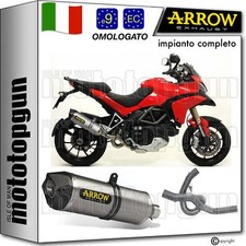 scarico completo omologato cat c tech arrow per ducati multistrada 1200 2010 10